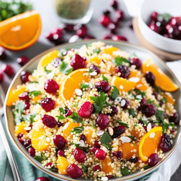 Cran-Orange Couscous Salad