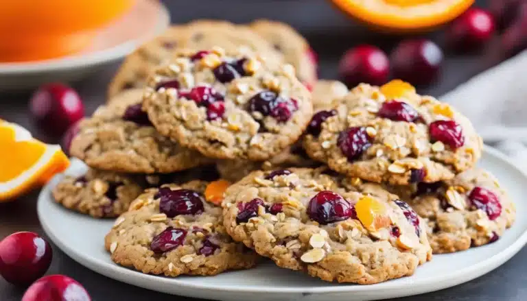 Cranberry Orange Oatmeal Cookies
