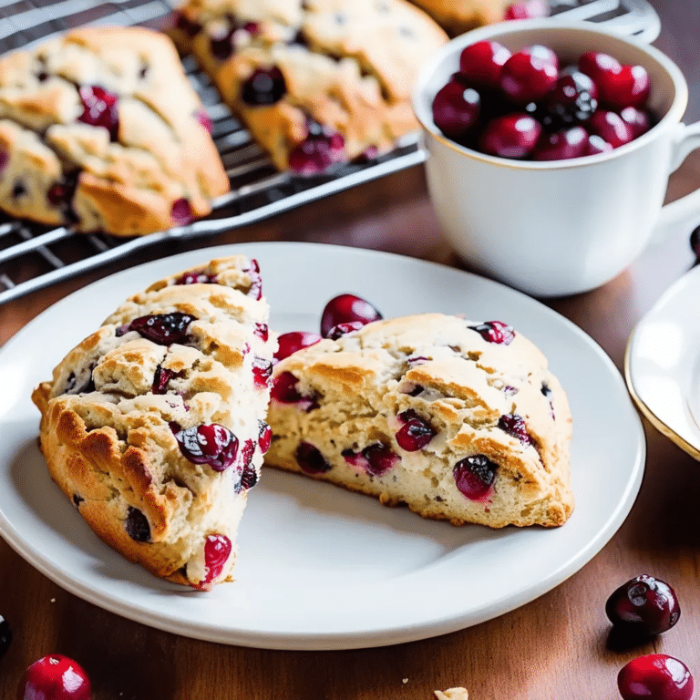 Cranberry Scones
