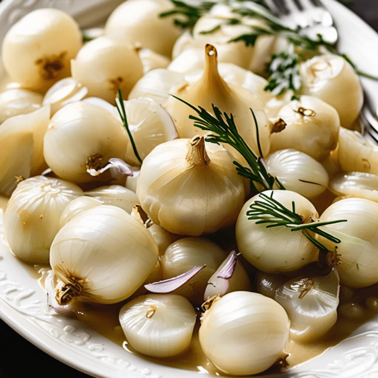 Creamed Pearl Onions