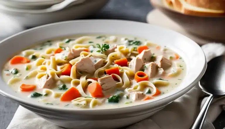 Creamy Chicken Noodle Soup