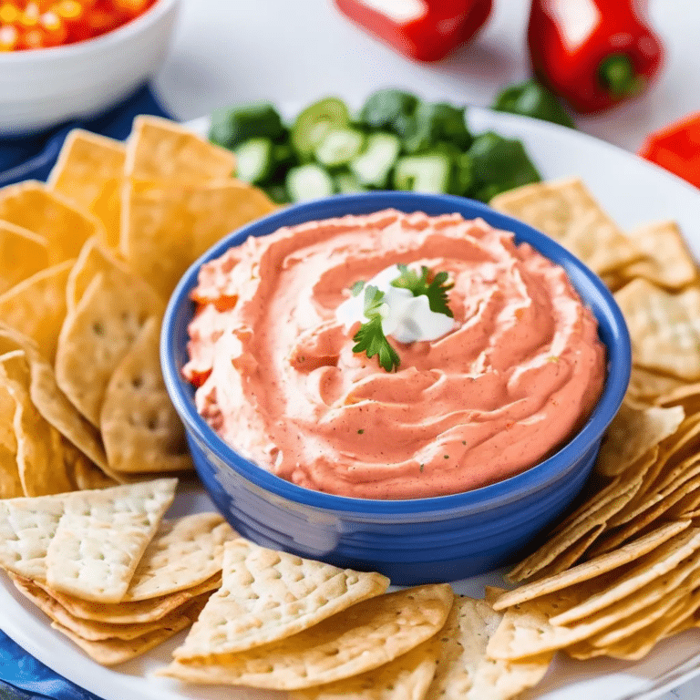Creamy Red Pepper Dip