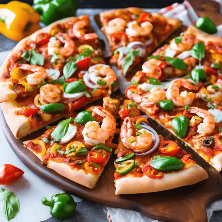 Creole Shrimp Pizza