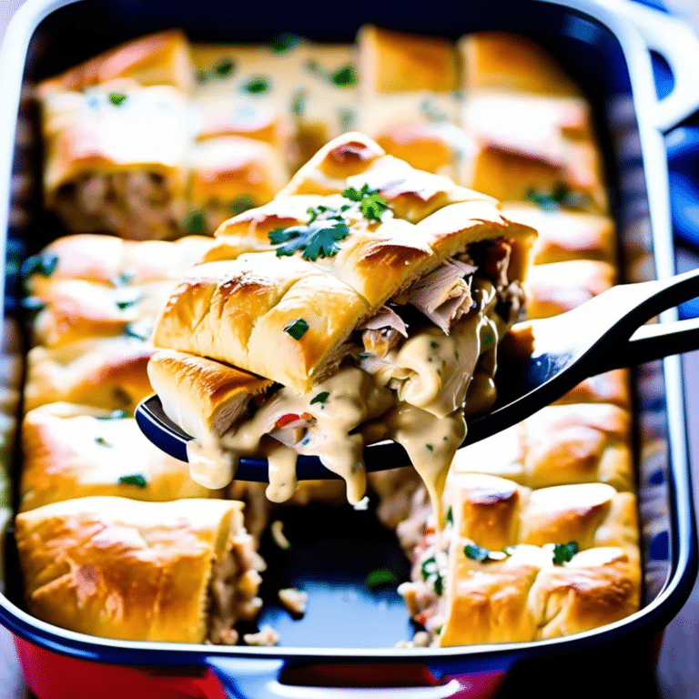 Crescent Turkey Casserole