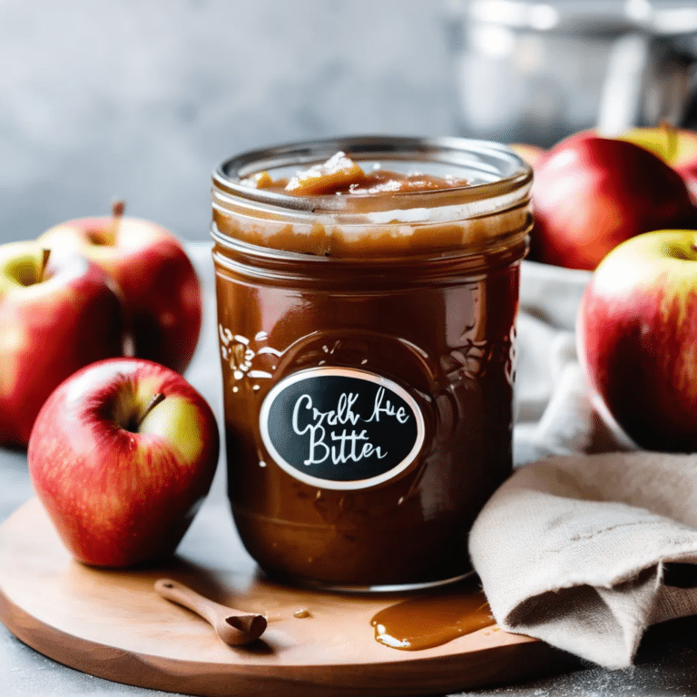 Crock Pot Apple Butter