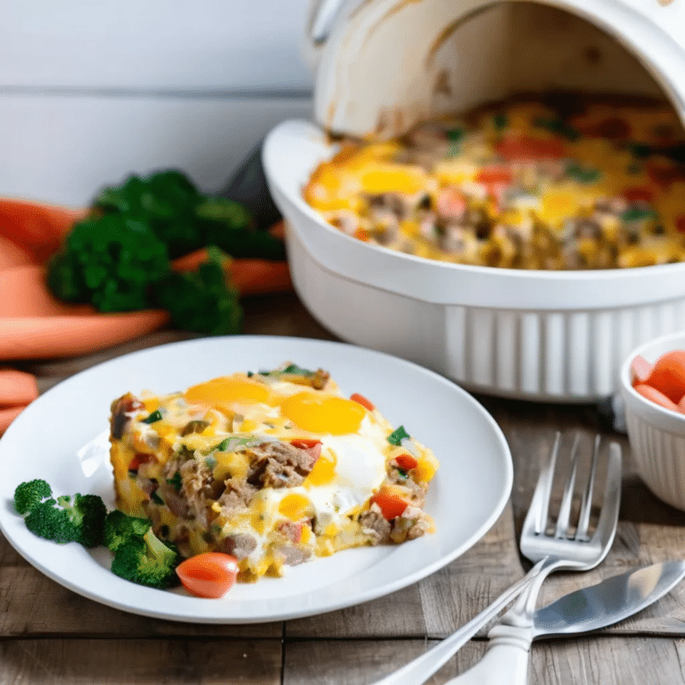 Crock Pot Breakfast Casserole