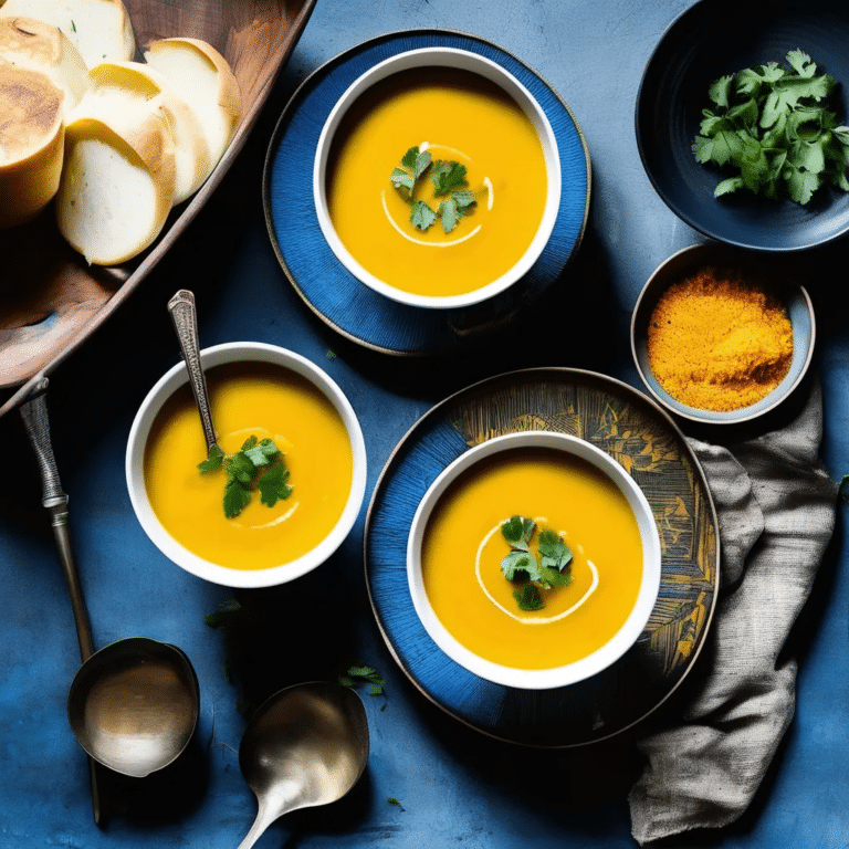 Curried Parsnip Soup