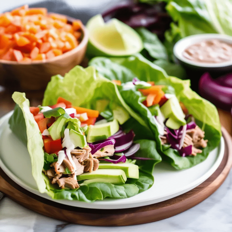 Deli Turkey Lettuce Wraps