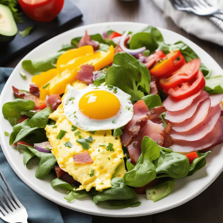 Denver Omelet Salad