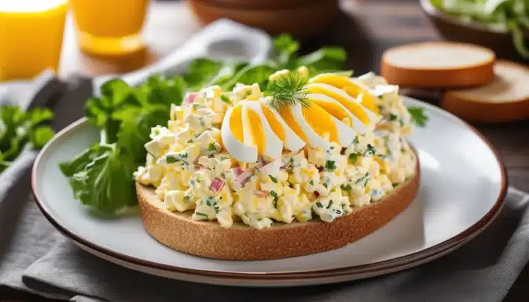 EGG SALAD WITH CREAM CHEESE