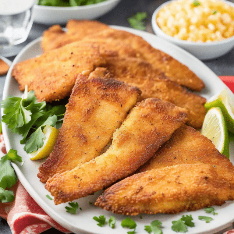 Easy Catfish Fillets