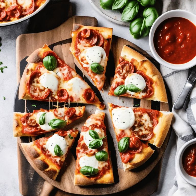 Easy French Bread Pizza