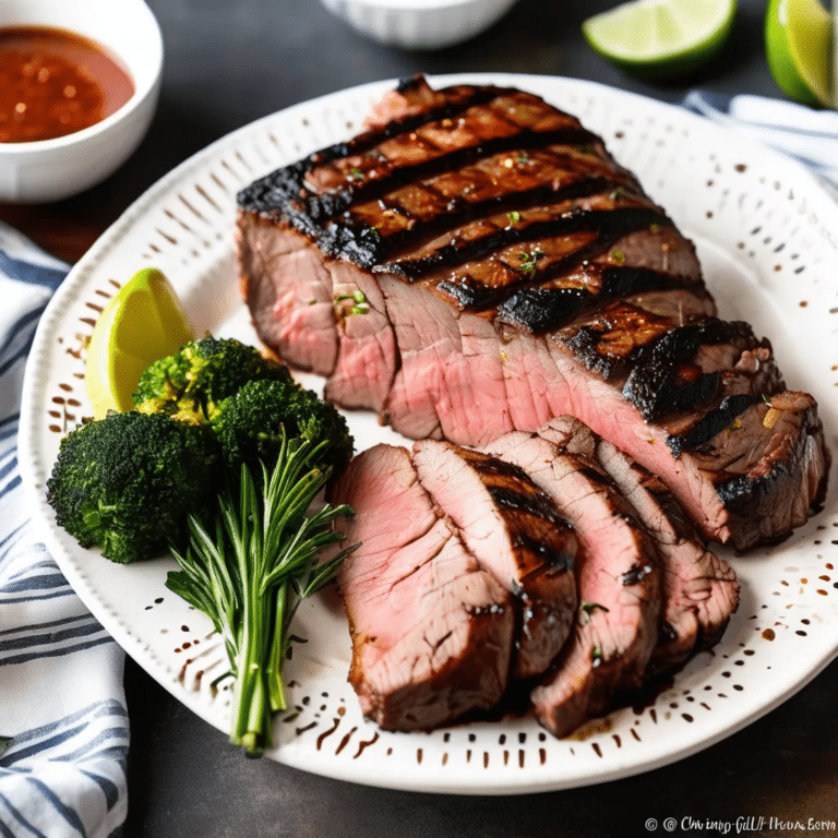 Easy Grilled Tri-Tip