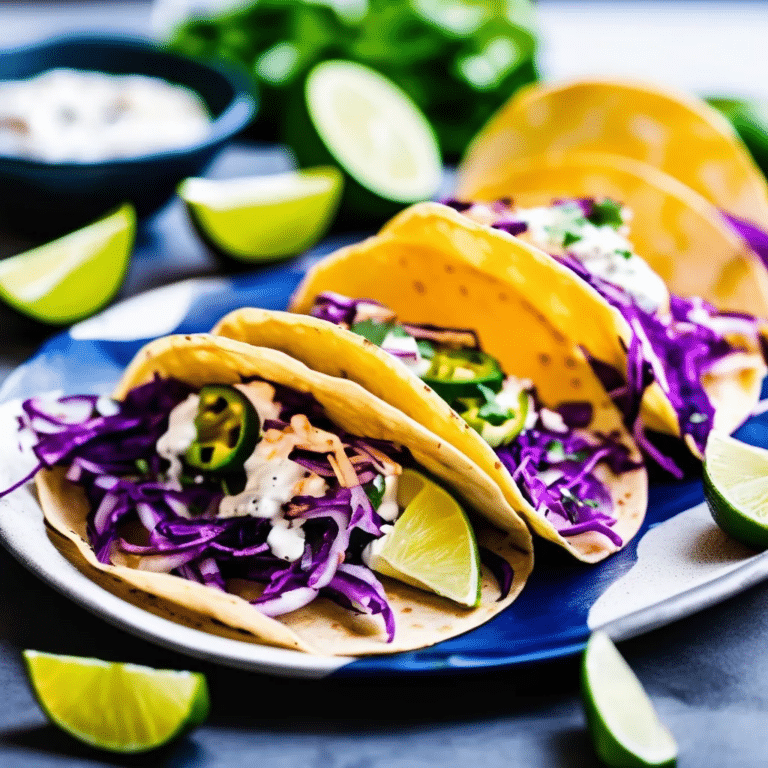 Easy Mahi Mahi Fish Tacos