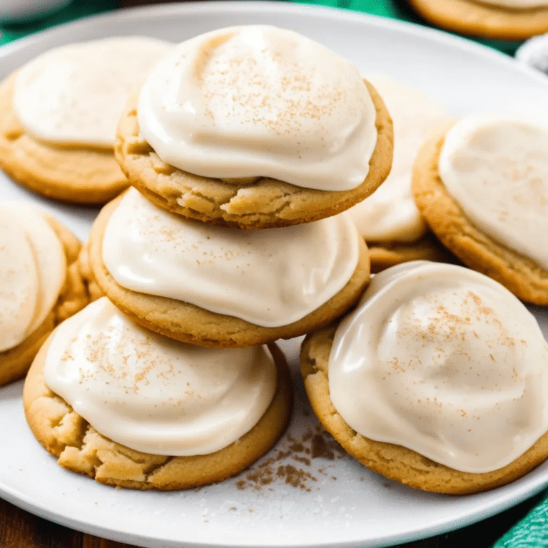 Eggnog Cookies