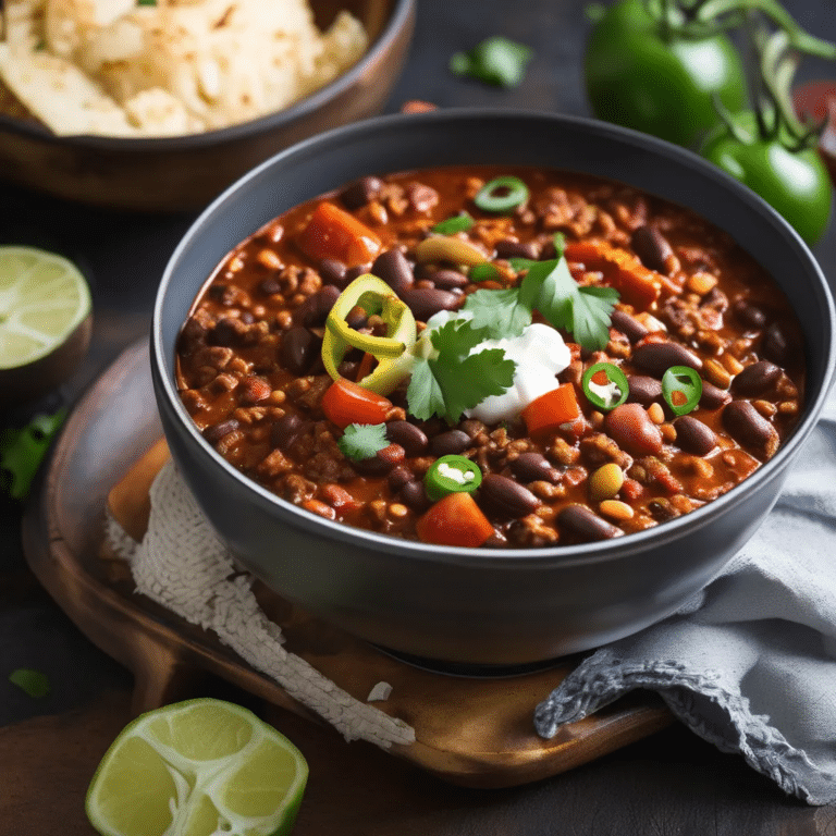 Elk Chili
