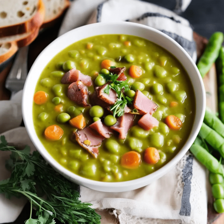 English Pub Split Pea Soup