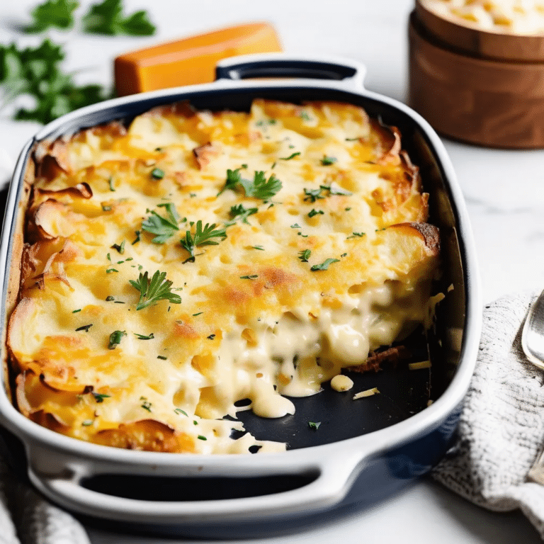 Extra-Cheesy Potato Gratin