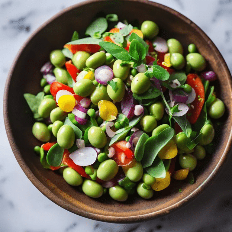 Fava Bean Salad