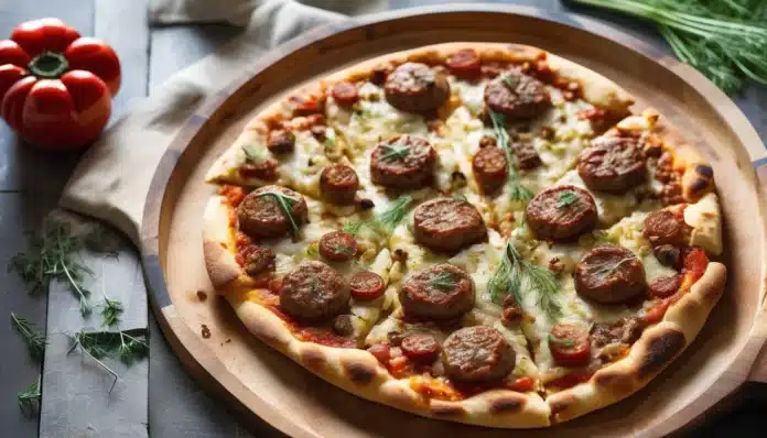 Fennel And Sausage Pizza