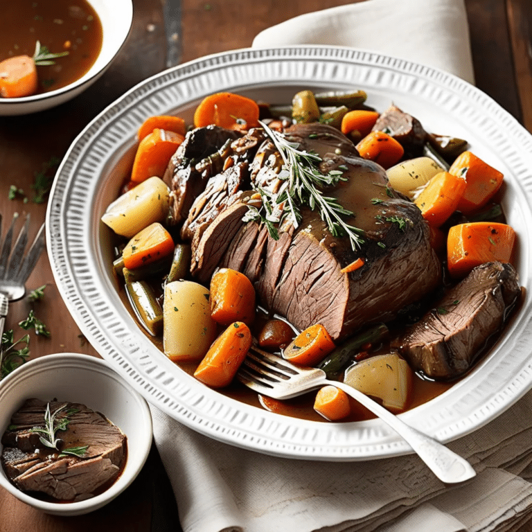 Flavorful Pot Roast