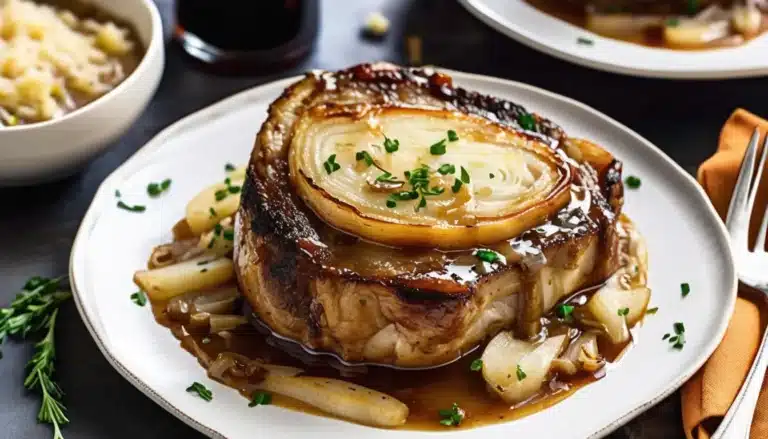 French Onion Pork Chops