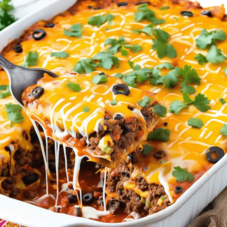 Funky Enchilada Casserole