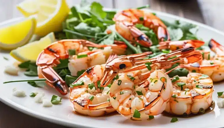 GARLIC GRILLED SHRIMP