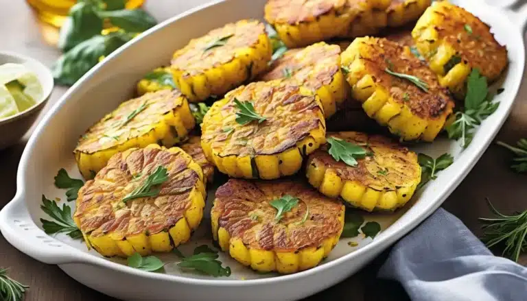 GARLIC-HERB FRIED PATTY PAN SQUASH