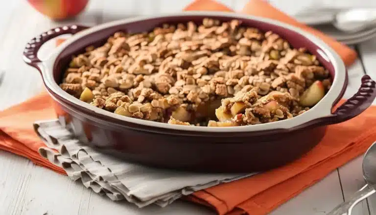 GLUTEN FREE APPLE CRISP