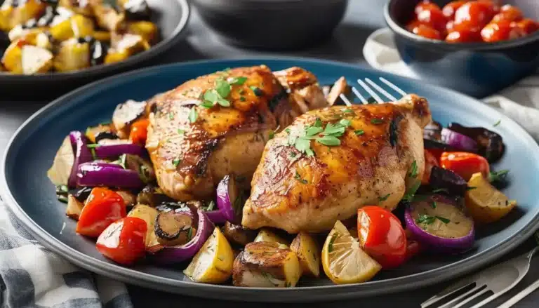 GREEK SHEET-PAN CHICKEN
