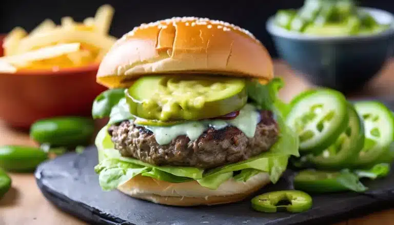 GREEN CHILE CHEESEBURGERS