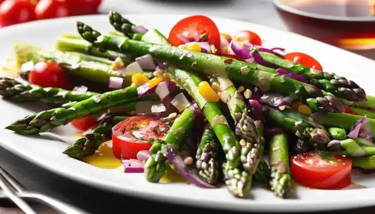 GRILLED ASPARAGUS SALAD