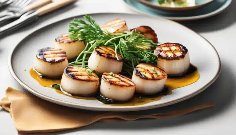 GRILLED SCALLOPS