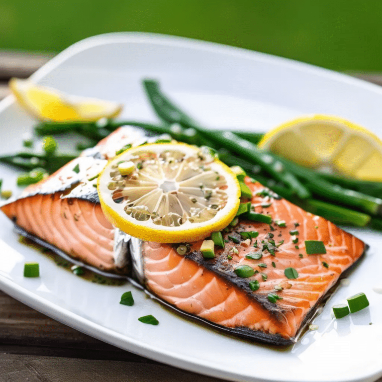 Garlic-Ginger Salmon Packets