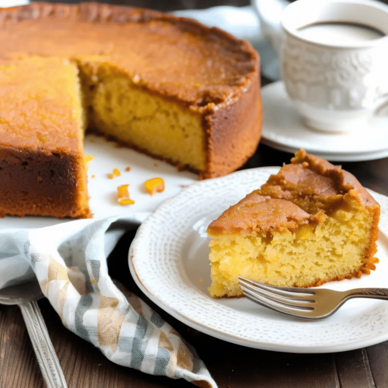Georgia Cornbread Cake