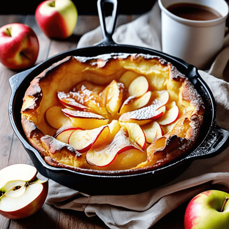 German Apple Pancake