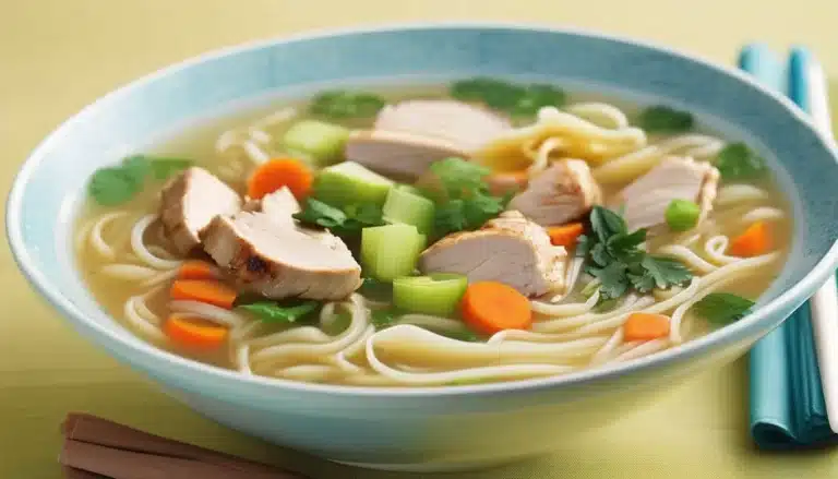 Ginger Chicken Noodle Soup