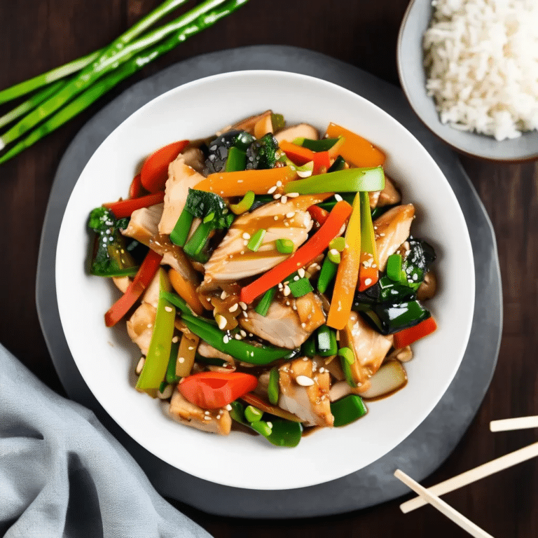 Ginger Chicken Stir-fry