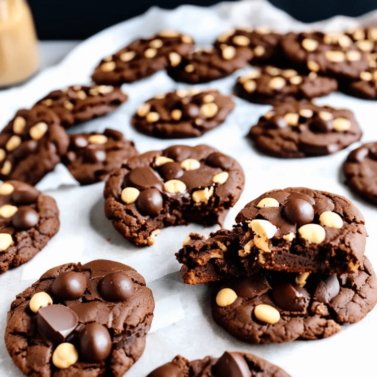 Gluten Free Chocolate Peanut Butter Cookies