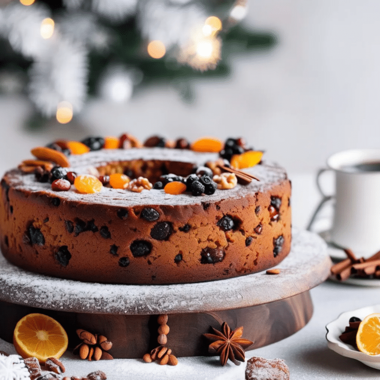 Gluten Free Christmas Cake