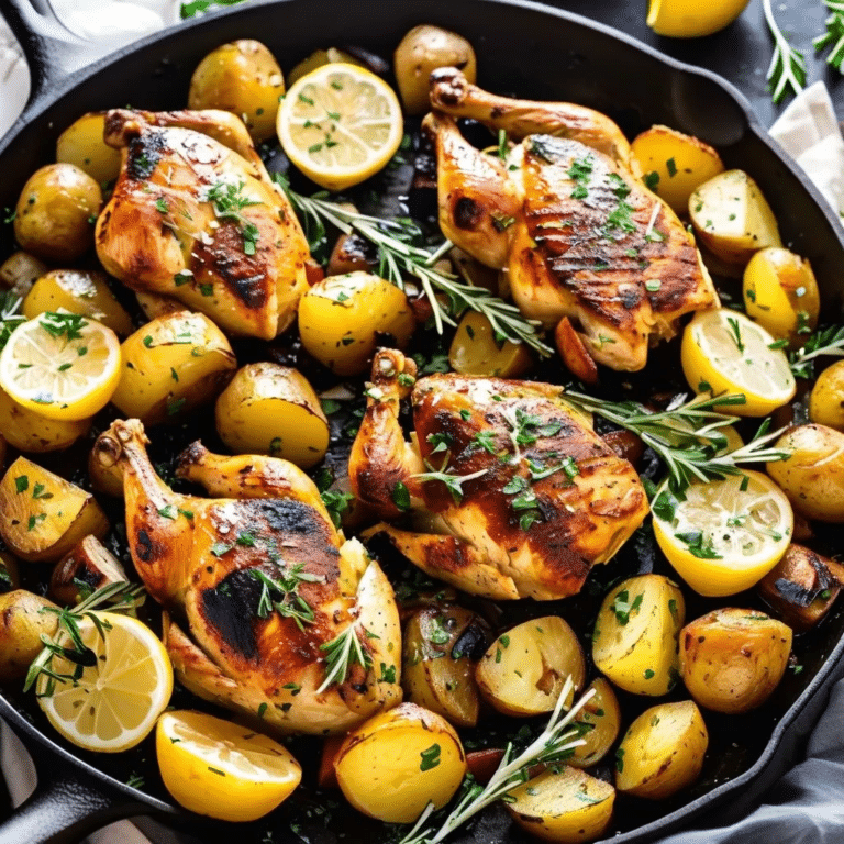 Greek Chicken and Potatoes