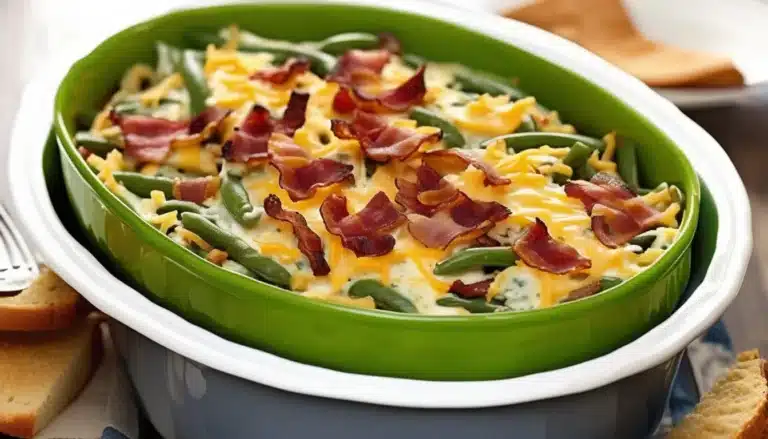 Green Bean Casserole With Bacon