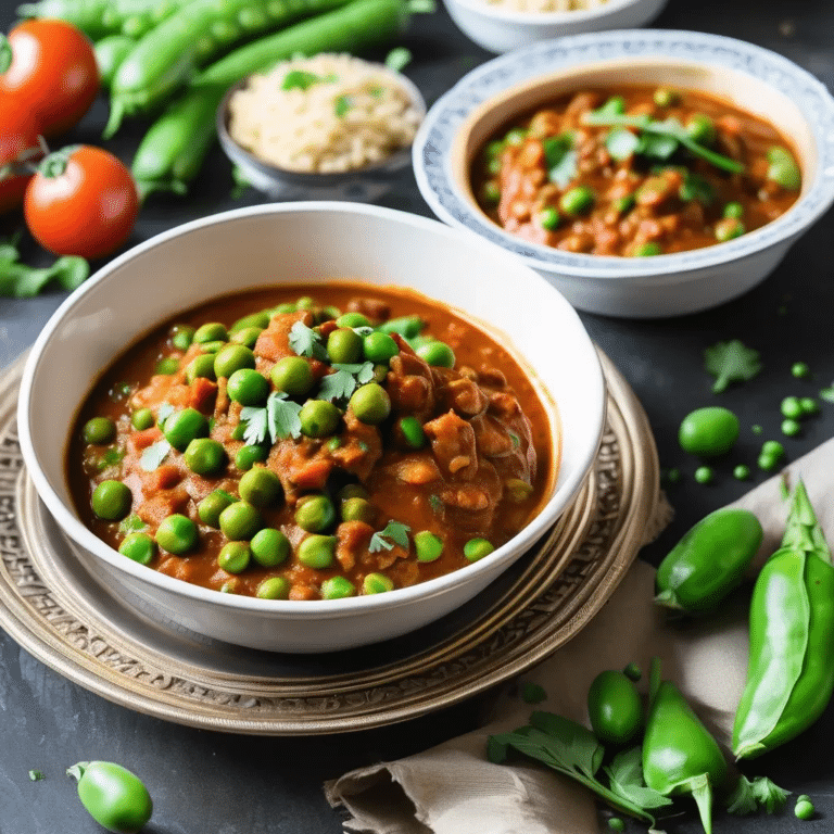 Green Peas Masala