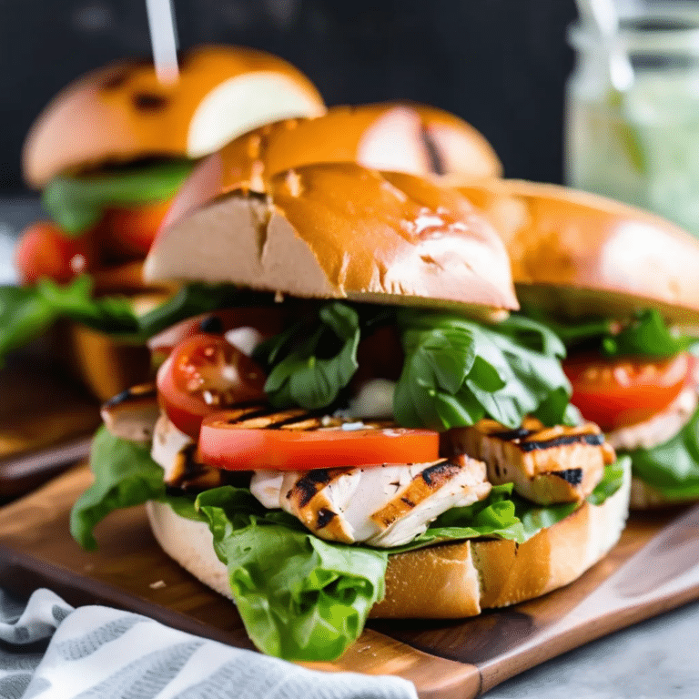 Grilled Chicken Sandwich