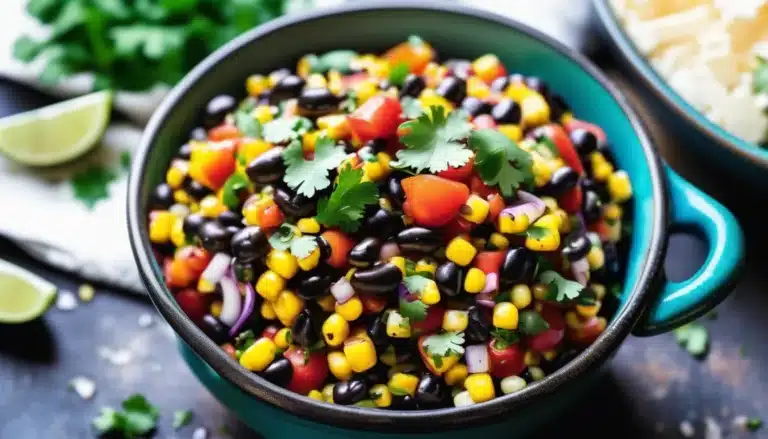 Grilled Corn And Black Bean Salsa