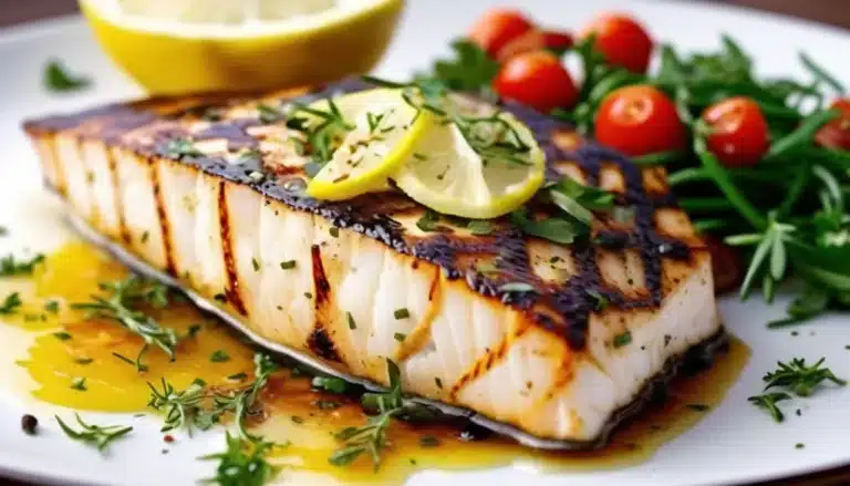 Grilled Halibut