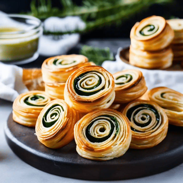 Gruyere And Crab Palmiers