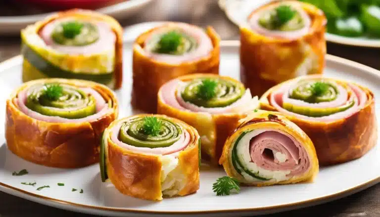 HAM PICKLE PINWHEELS