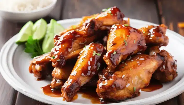 HONEY GARLIC CHICKEN WINGS